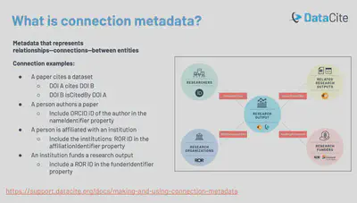 Image: Connection metadata