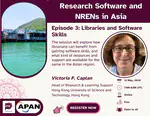Episode 3: Role of Libraries in Research Support for Scientific Software