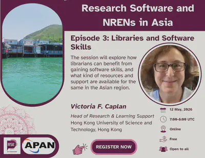 Research Software, Libraries, and Research Support