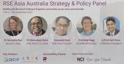 Strategy and Policy Panel at RSE Asia Australia Unconference 2022