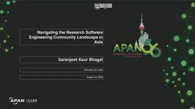 Talk at APAN56 Conference